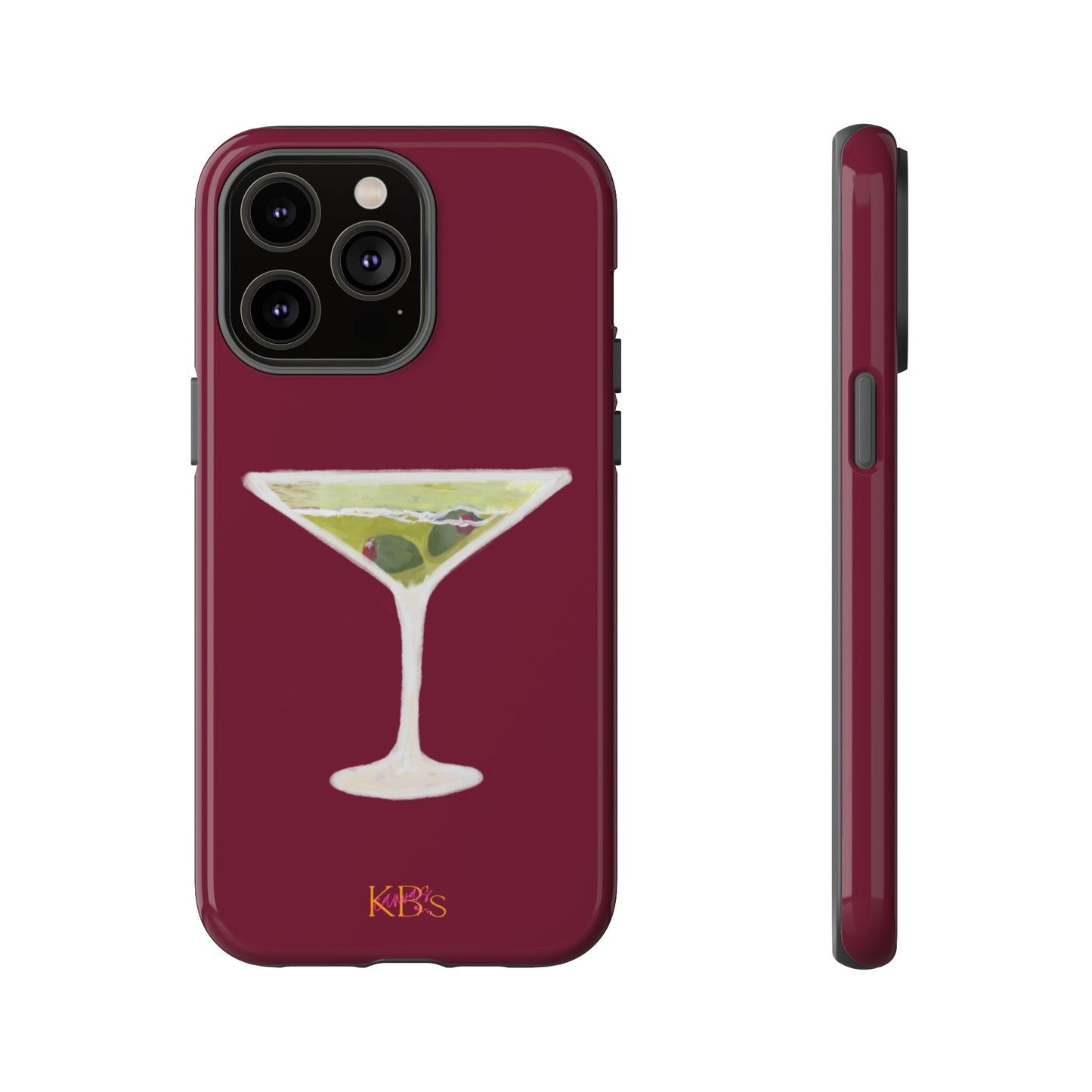 Maroon Martini Tough Case