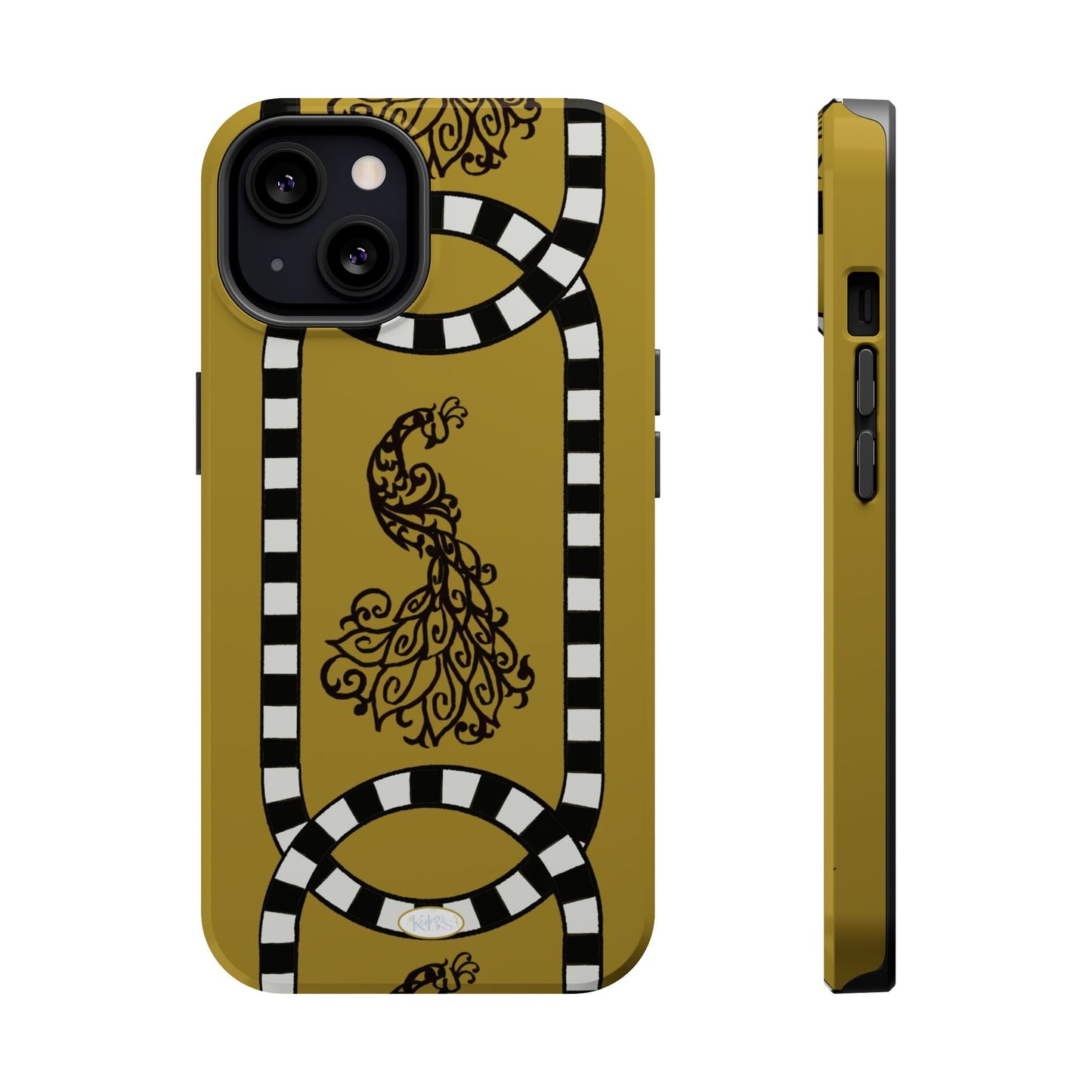 Feathered Stripe Mag Safe Case for iPhone