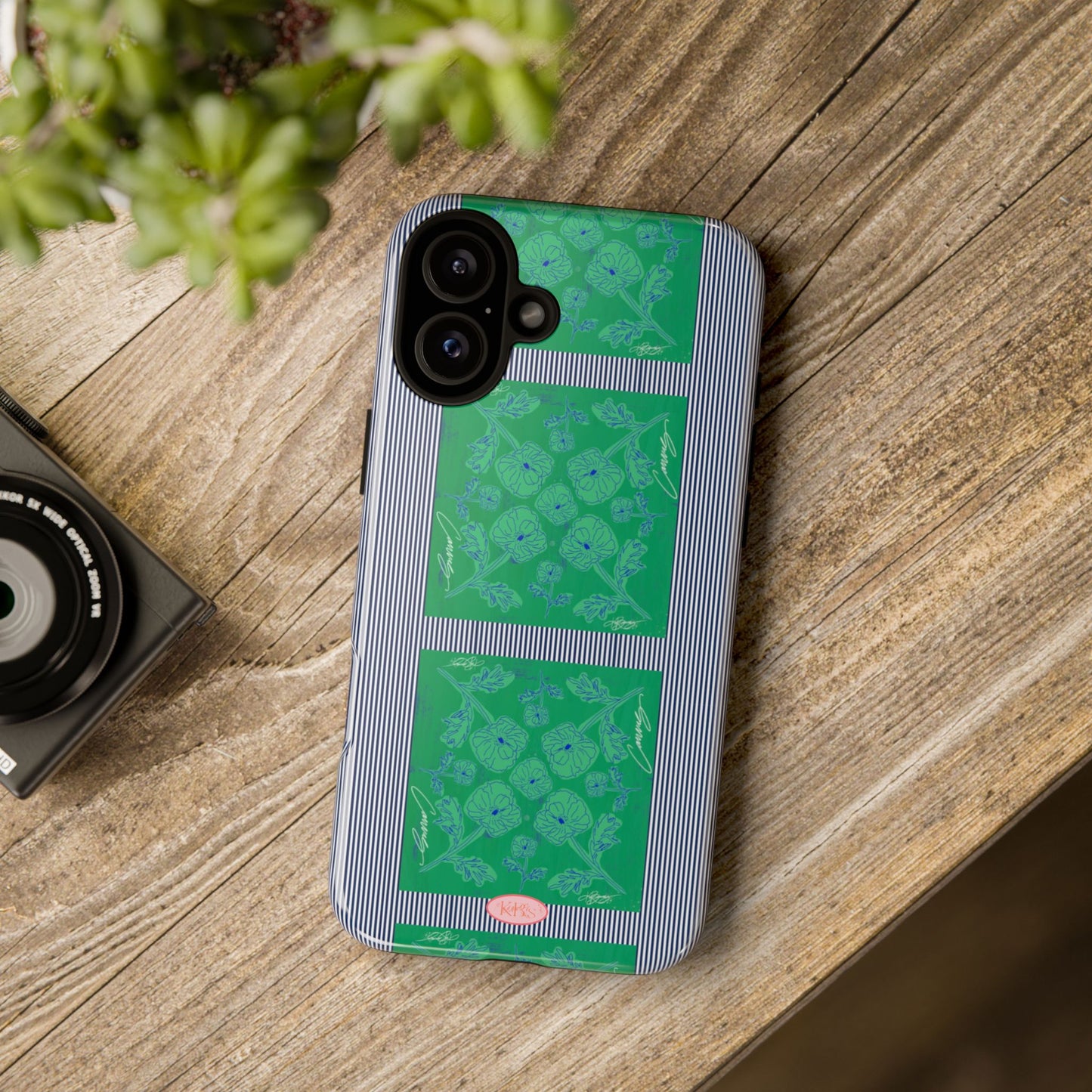 Flora Bloom Scarf Tough Case for iPhone