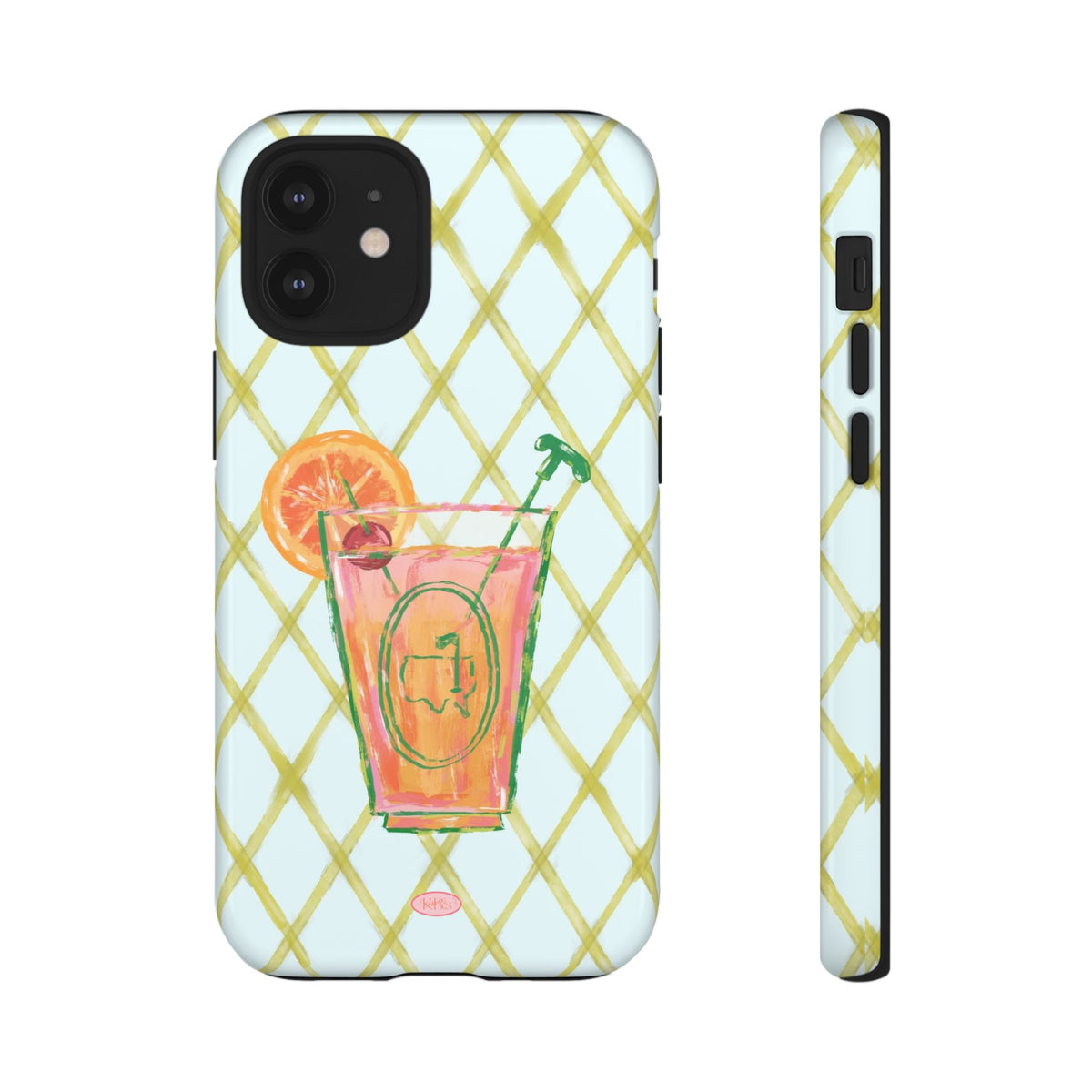 Azalea Cocktail Tough Case for iPhone
