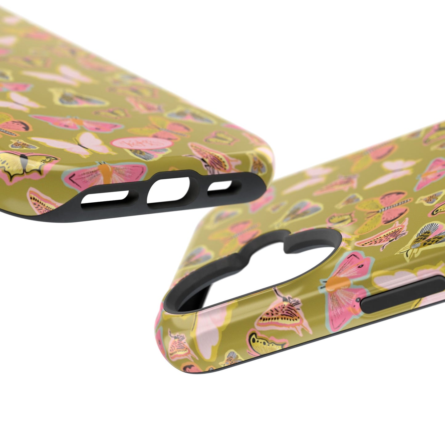 Butterfly Muse Mag Safe Case for iPhone - Green