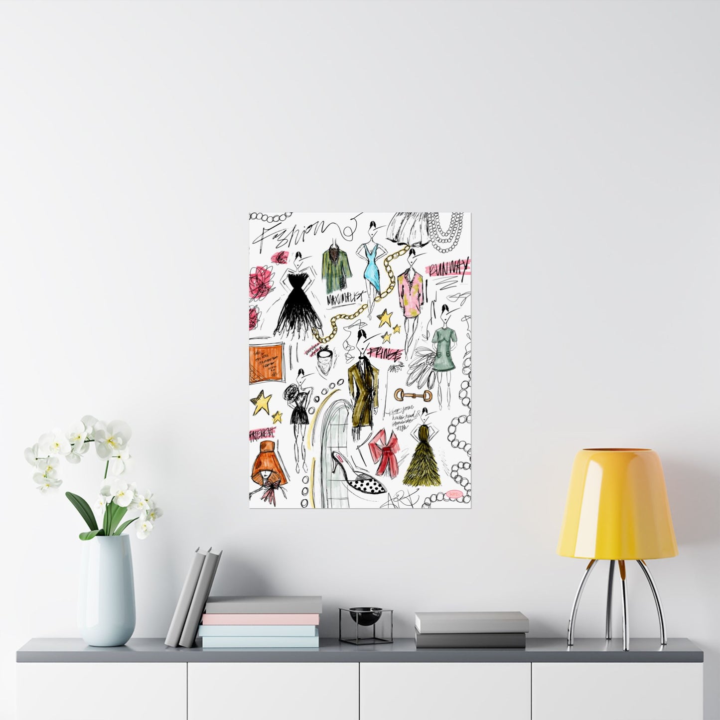 Fashion Sketch Print
