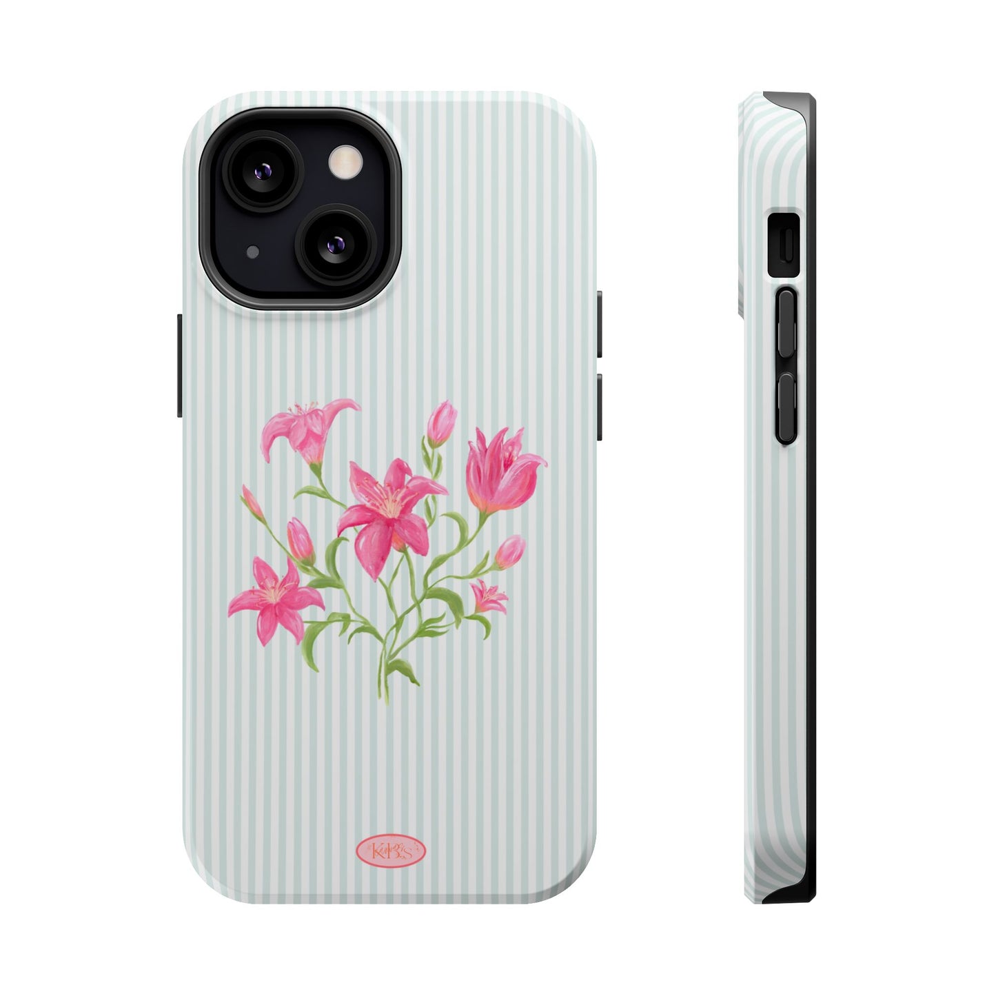 Lily Bloom Mag Safe Case for iPhone - Blue