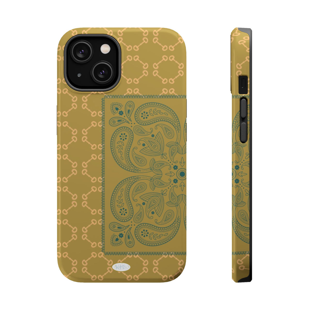 Horsebit Bandana Mag Safe Case for iPhone