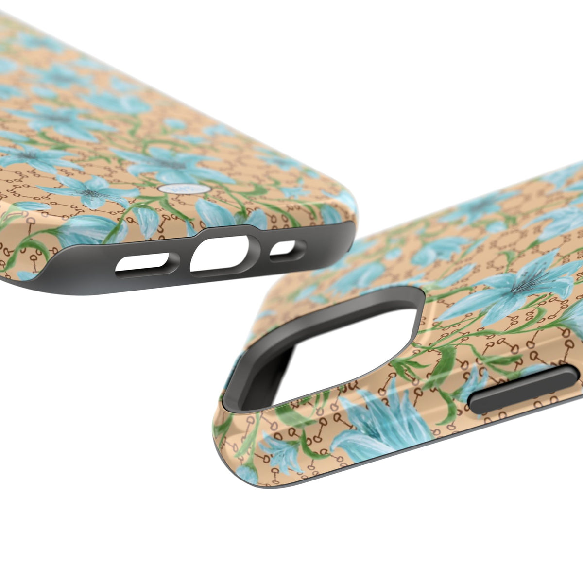 Horsebit Fleur Mag Safe Case for iPhone
