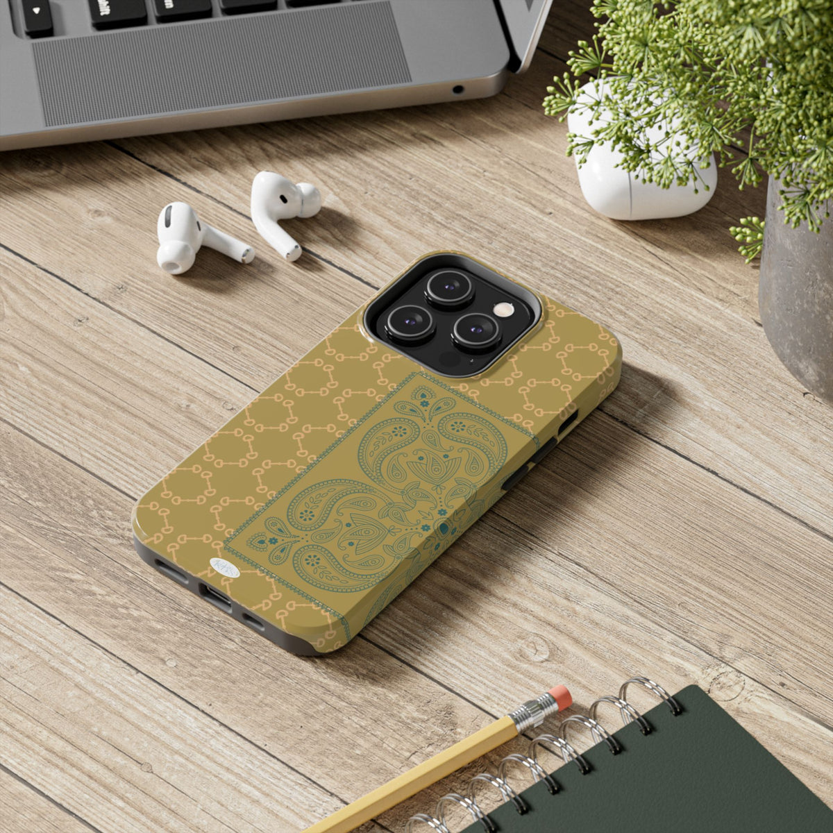Horsebit Bandana Tough Case for iPhone