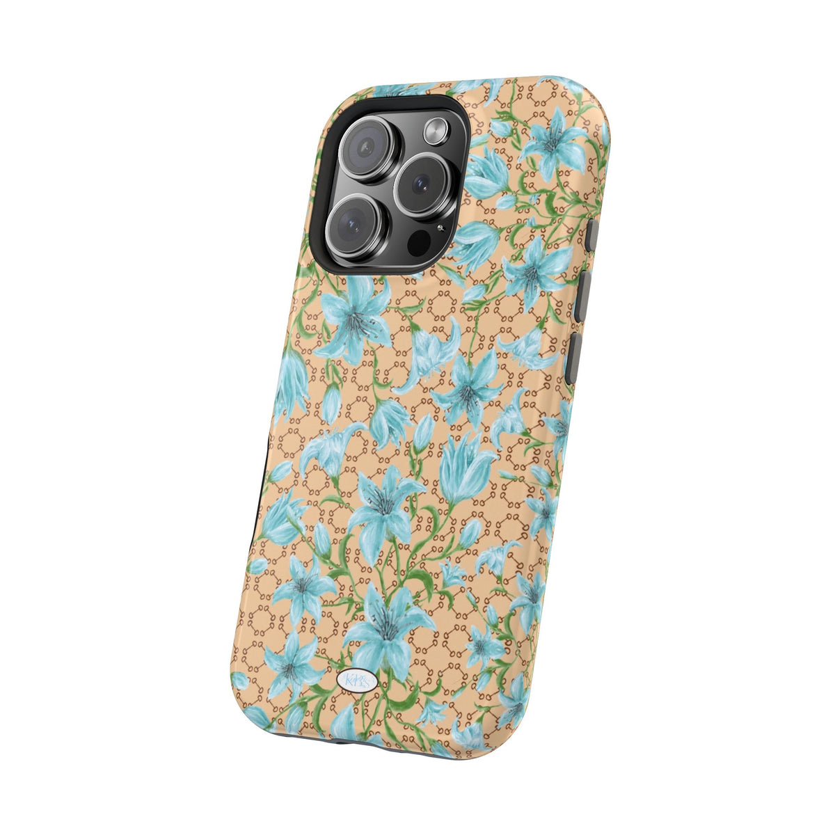 Horsebit Fleur Mag Safe Case for iPhone