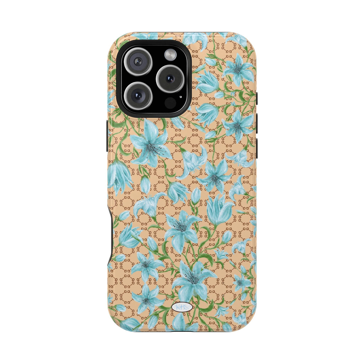 Horsebit Fleur Mag Safe Case for iPhone