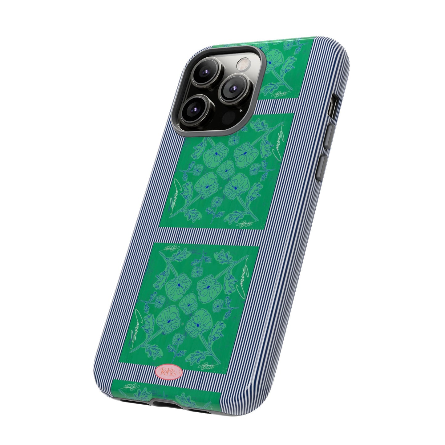 Flora Bloom Scarf Tough Case for iPhone