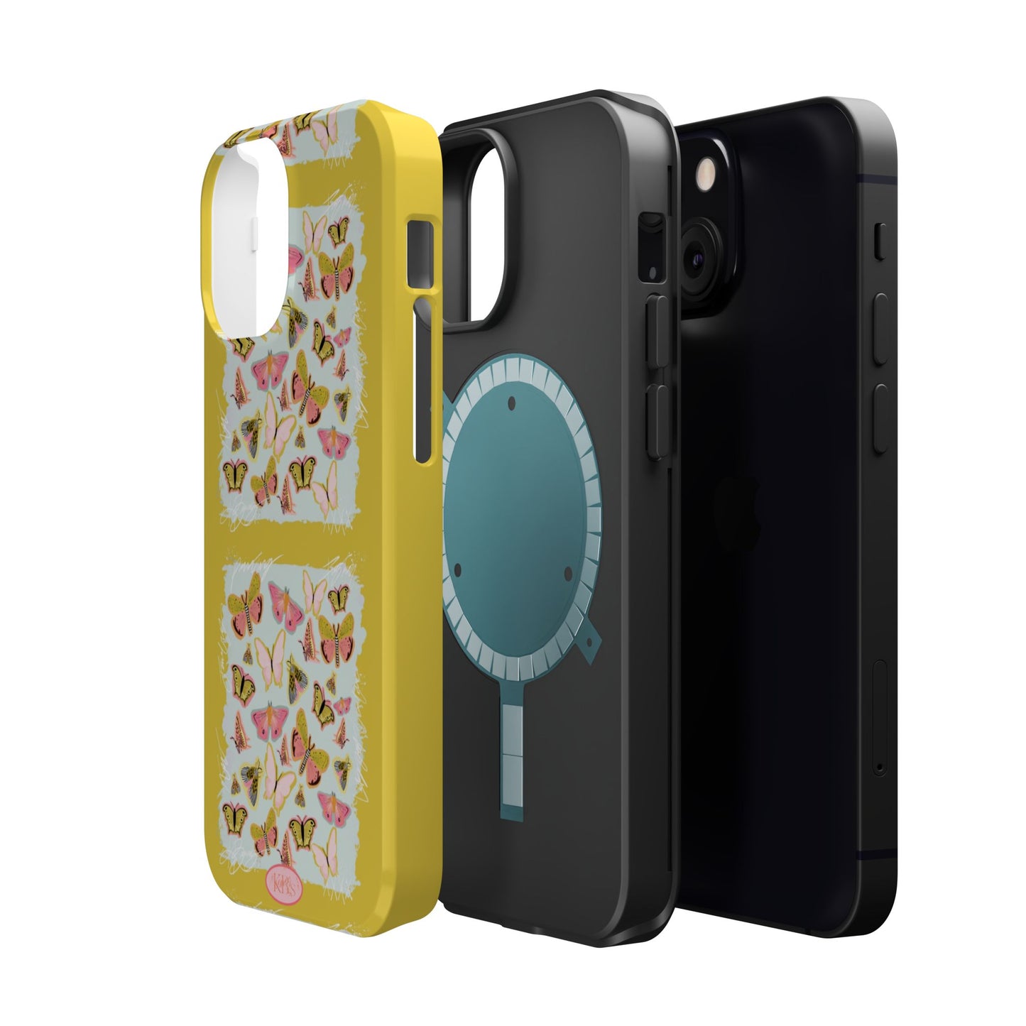 Butterfly Muse Scarf Mag Safe Case for iPhone