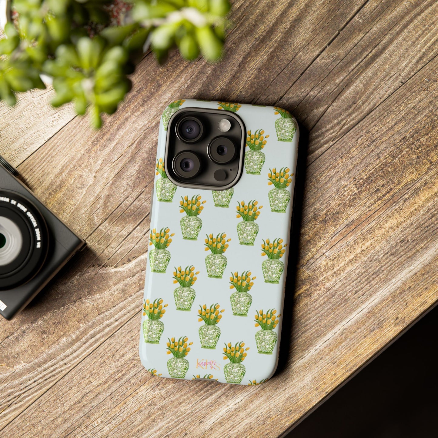Tulip Haus Pattern Tough Case