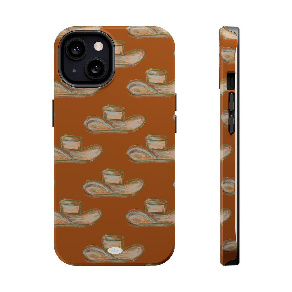 Cowboy Club Mag Safe Case for iPhone - Orange
