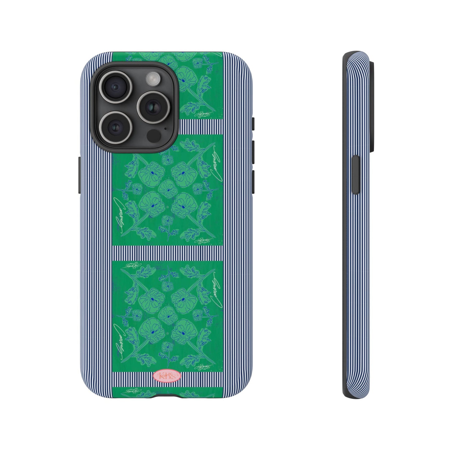 Flora Bloom Scarf Tough Case for iPhone