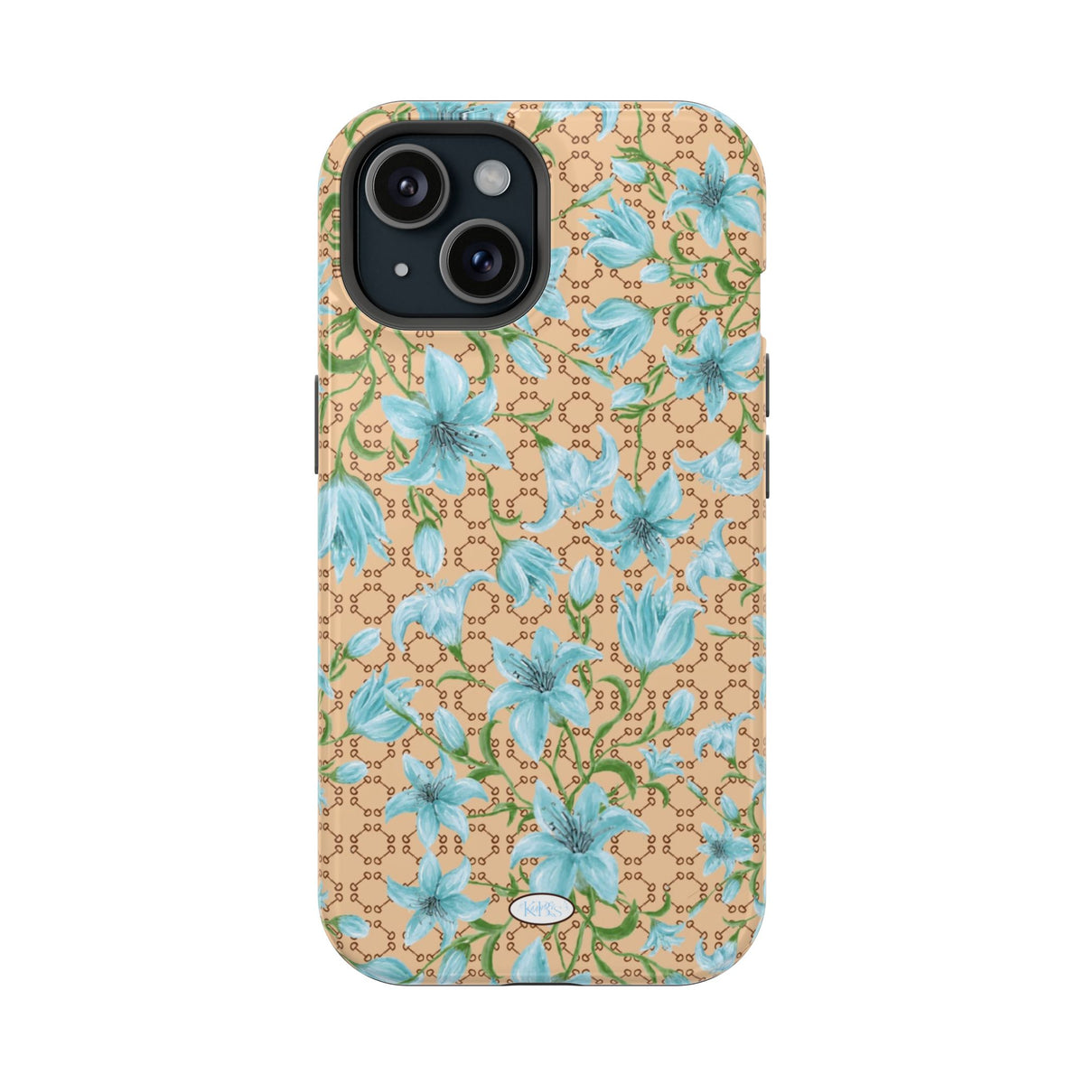 Horsebit Fleur Mag Safe Case for iPhone