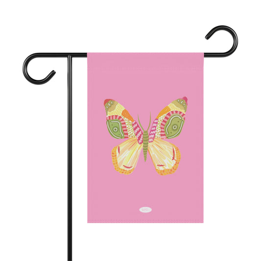 Flutter Garden Flag - Pink