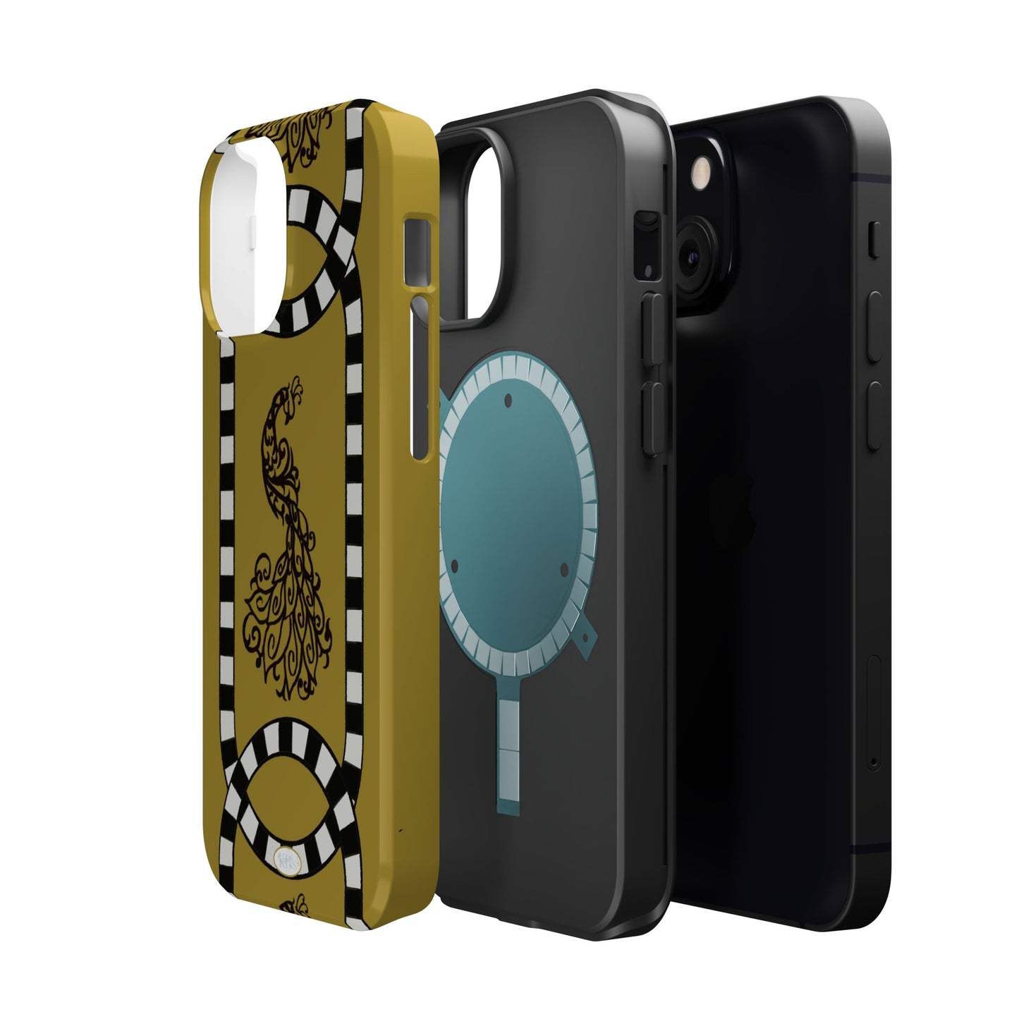 Feathered Stripe Mag Safe Case for iPhone
