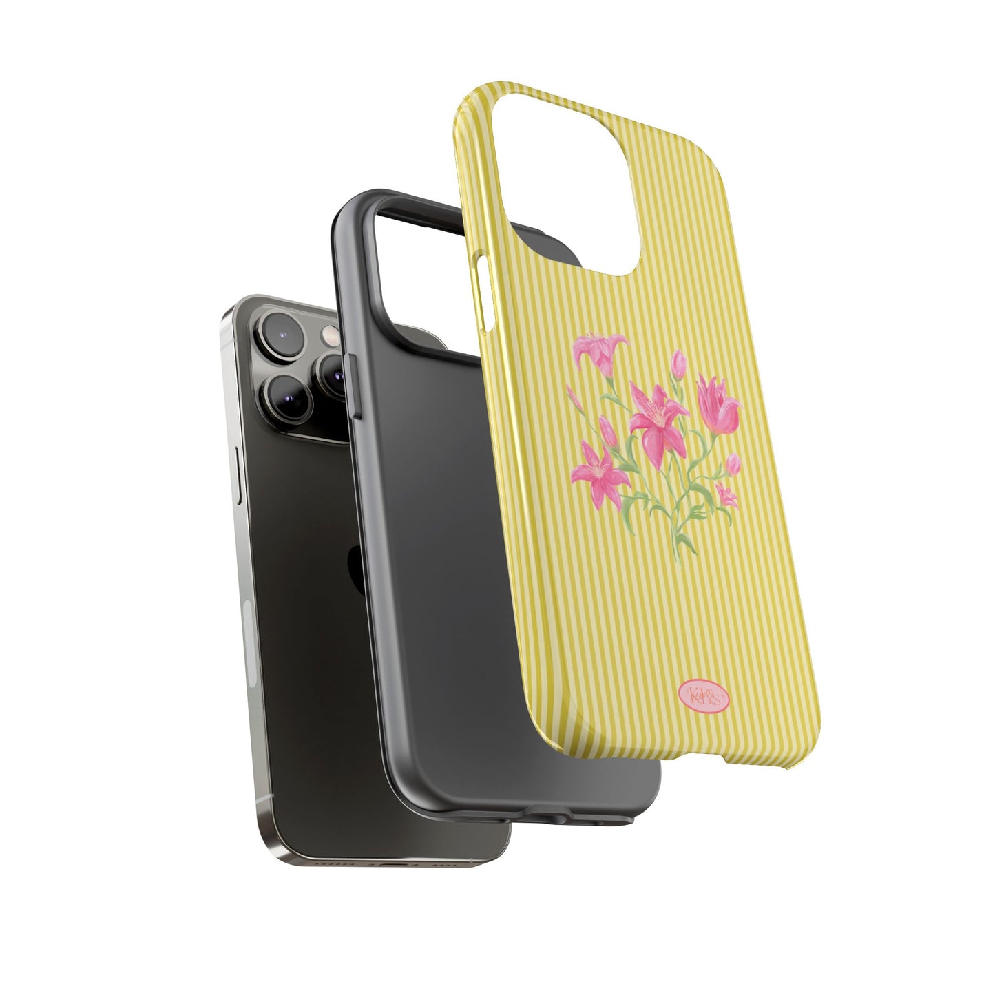 Lily Bloom Tough Case for iPhone - Yellow