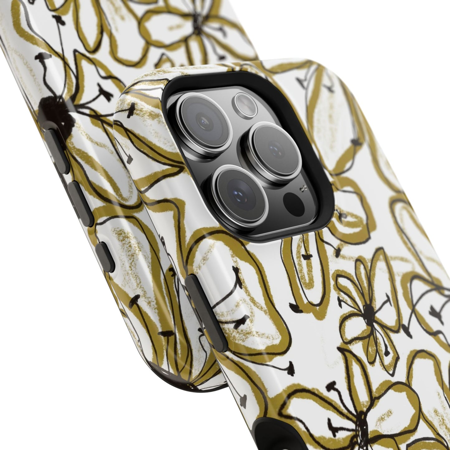 Floral Sketch Mag Safe Case for iPhone