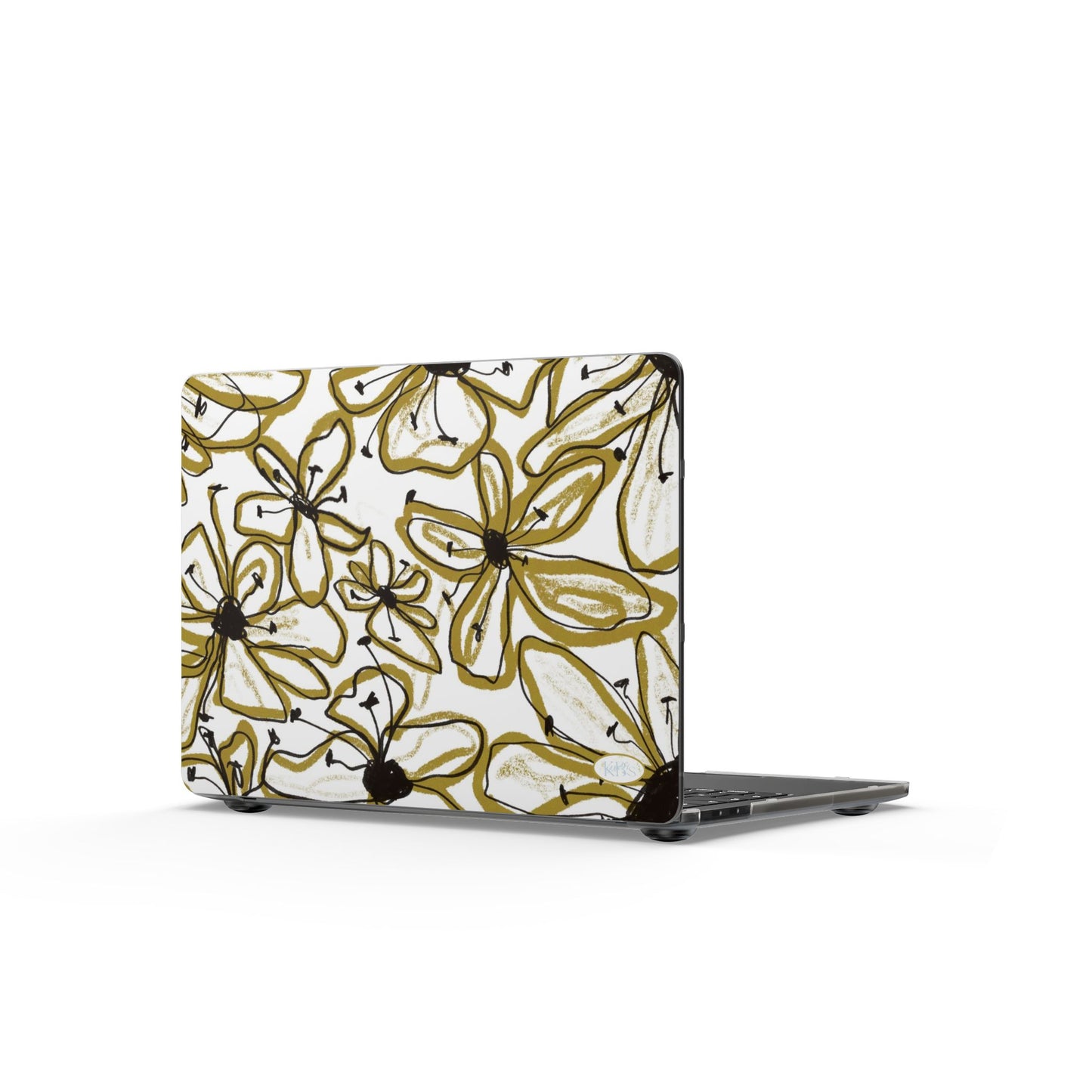 Floral Sketch MacBook Case