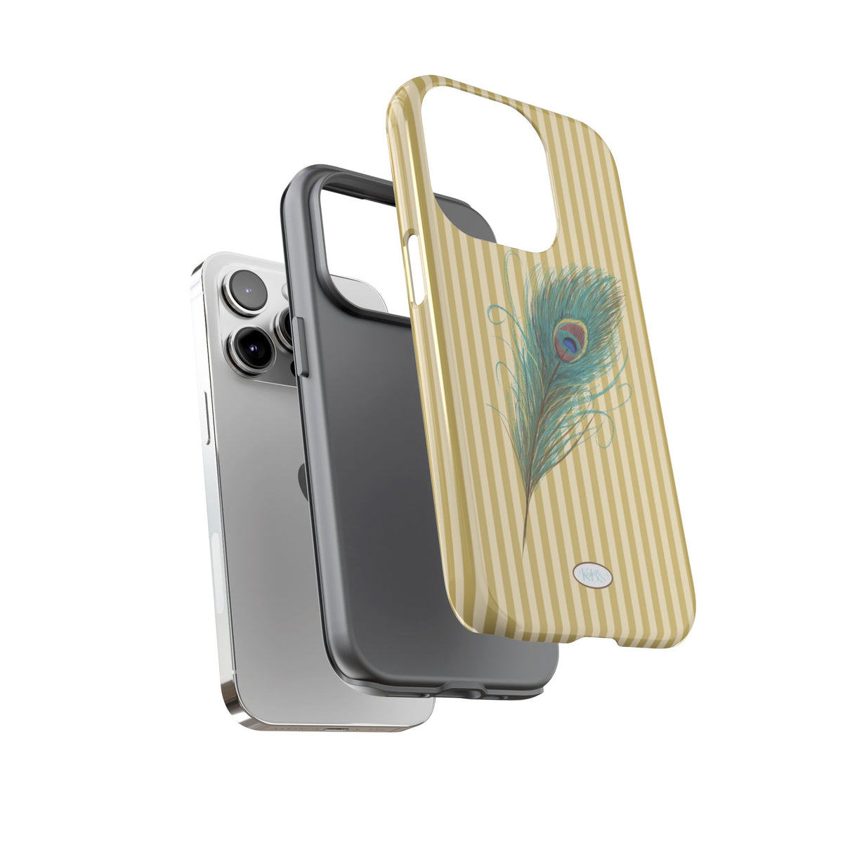 Peacock Feather Tough Case for iPhone