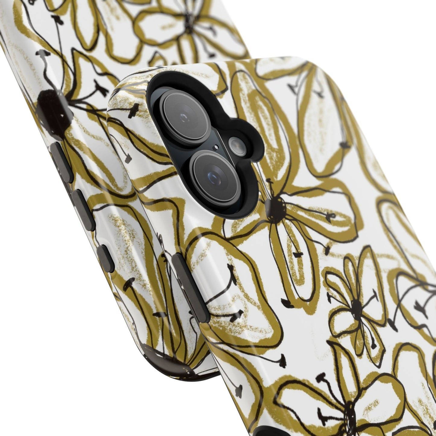 Floral Sketch Mag Safe Case for iPhone