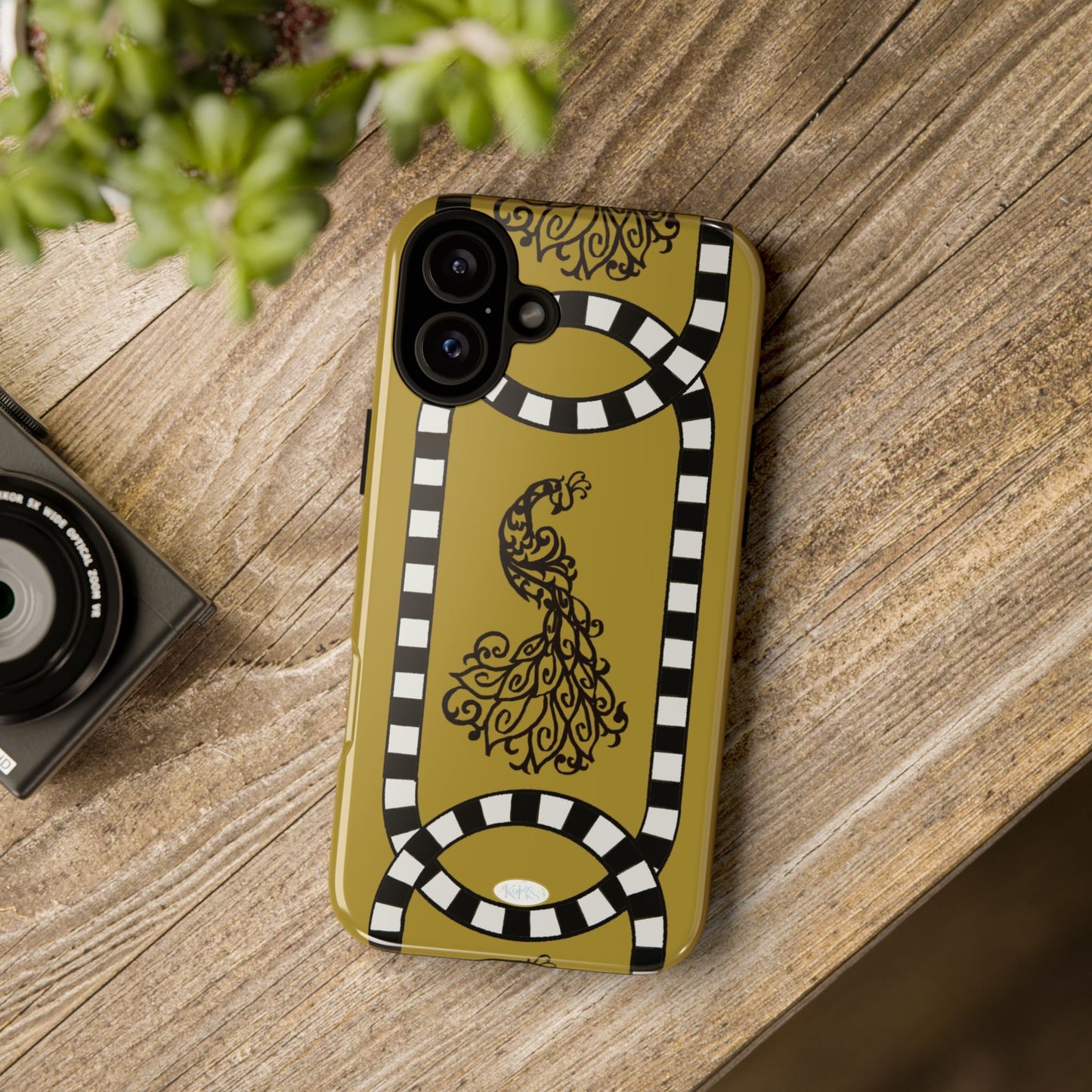 Feathered Stripe Tough Case for iPhone
