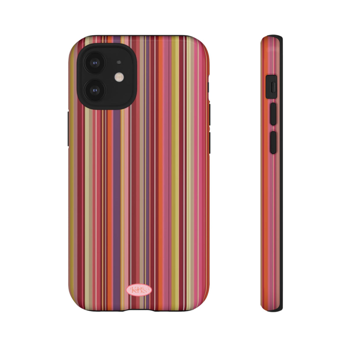 Colorful Striped Phone Case - Tough Cases