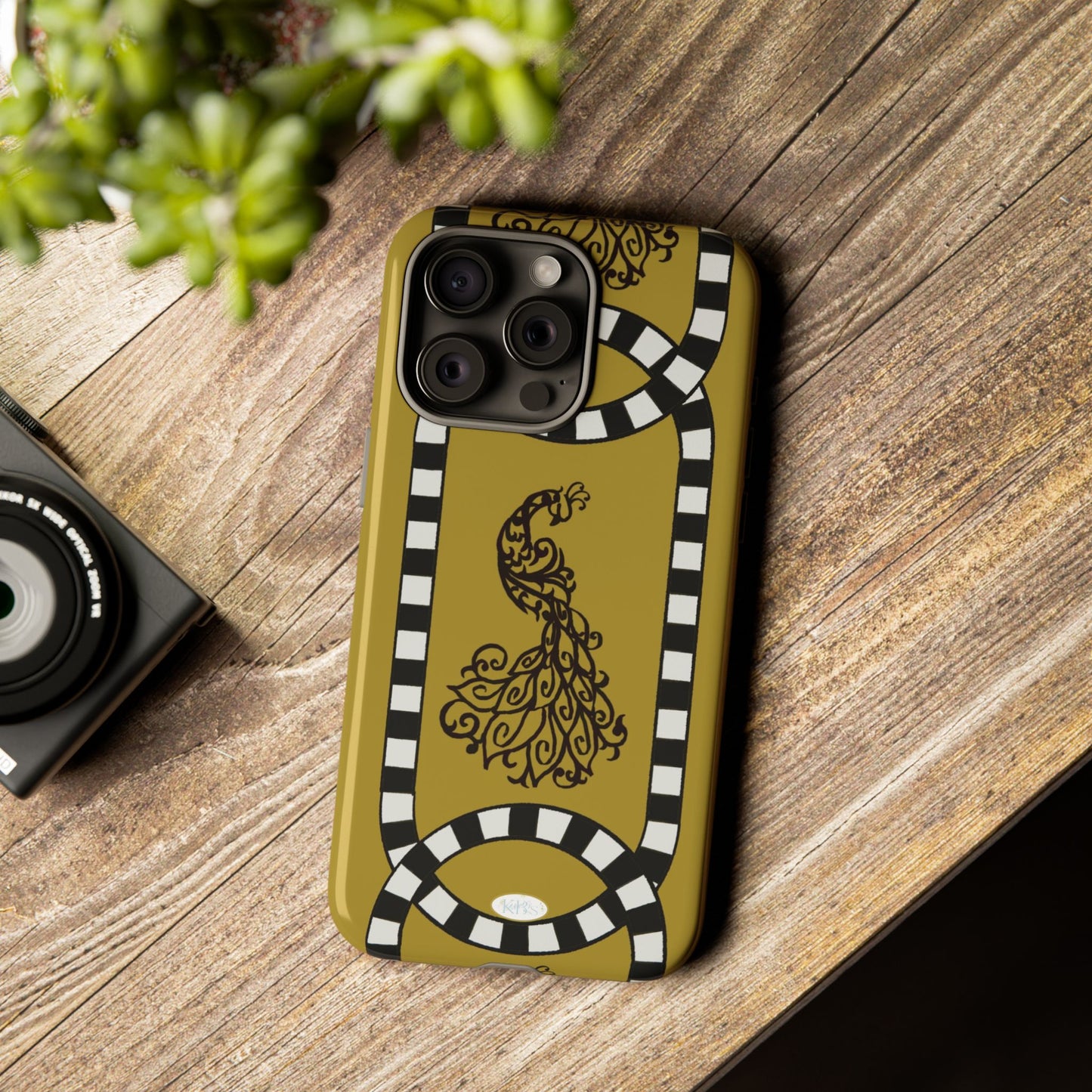 Feathered Stripe Tough Case for iPhone