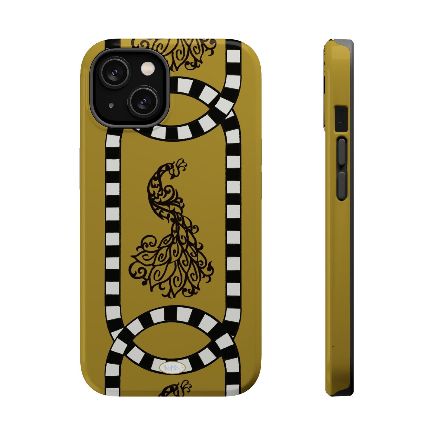Feathered Stripe Mag Safe Case for iPhone