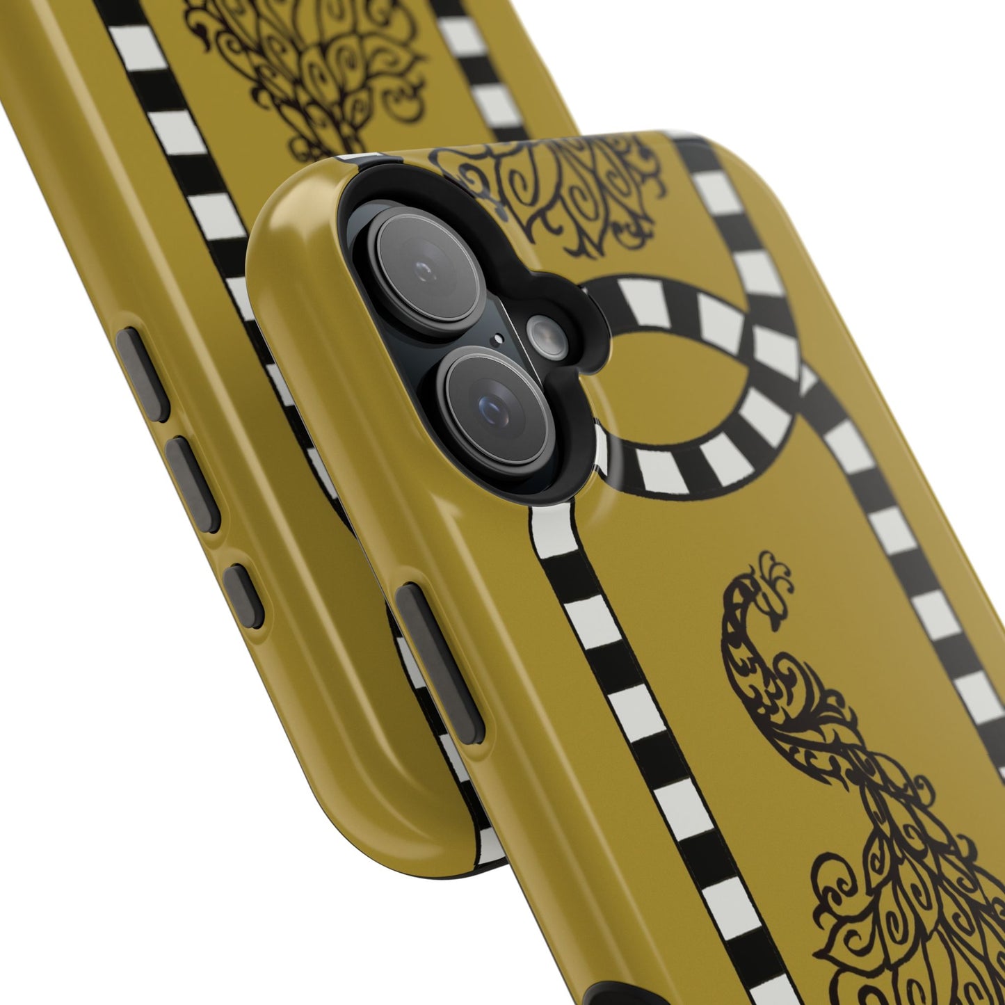 Feathered Stripe Mag Safe Case for iPhone
