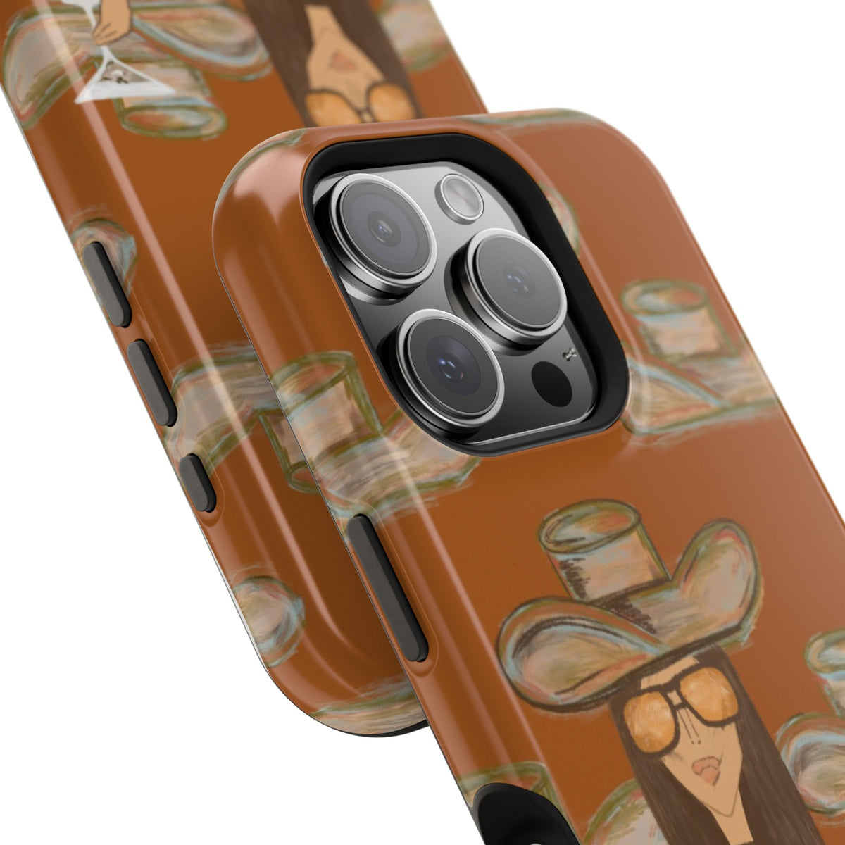 Cocktail Cowgirl Mag Safe Case for iPhone
