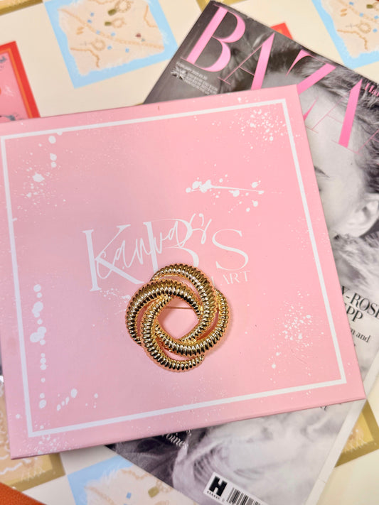 Atelier Twist Brooch