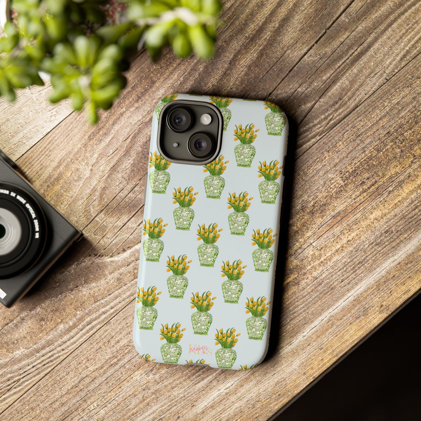 Tulip Haus Pattern Tough Case
