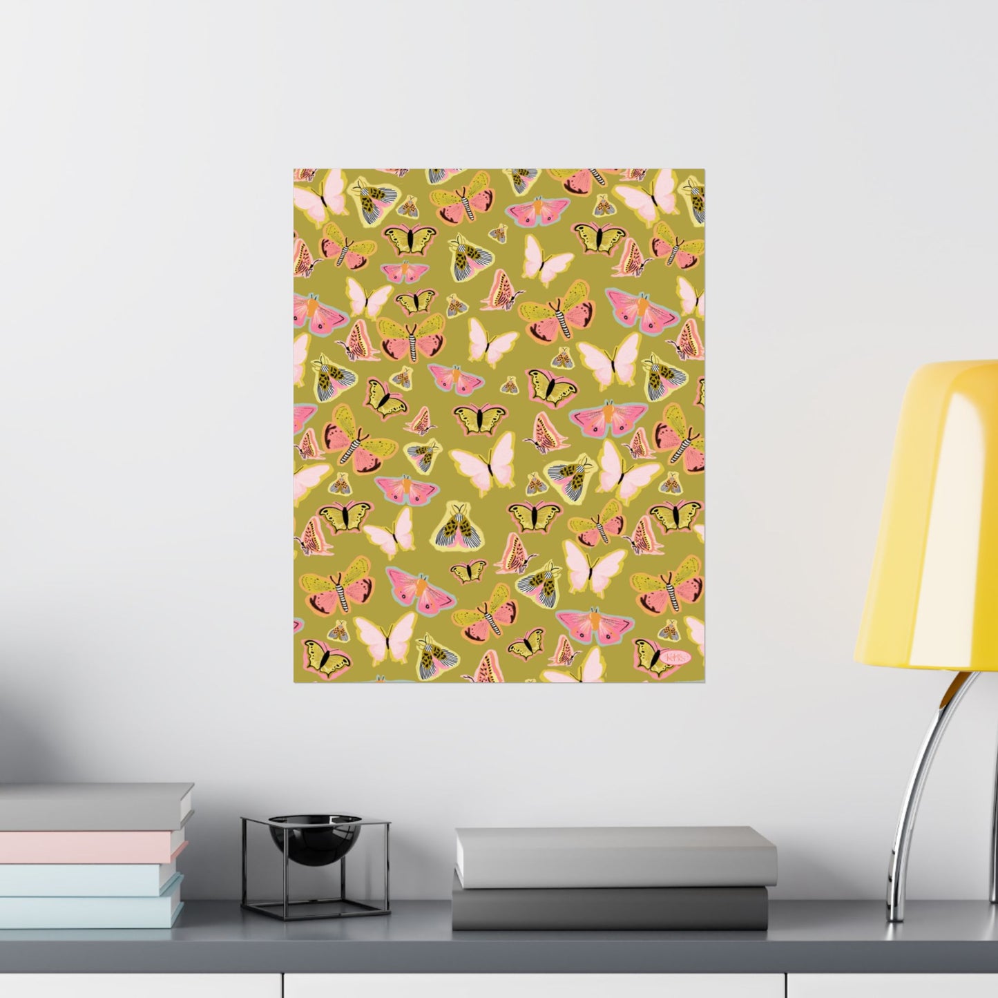 Butterfly Muse Print - Green