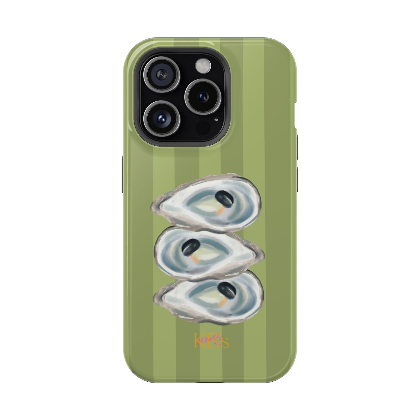 Striped Oyster Mag Safe Case