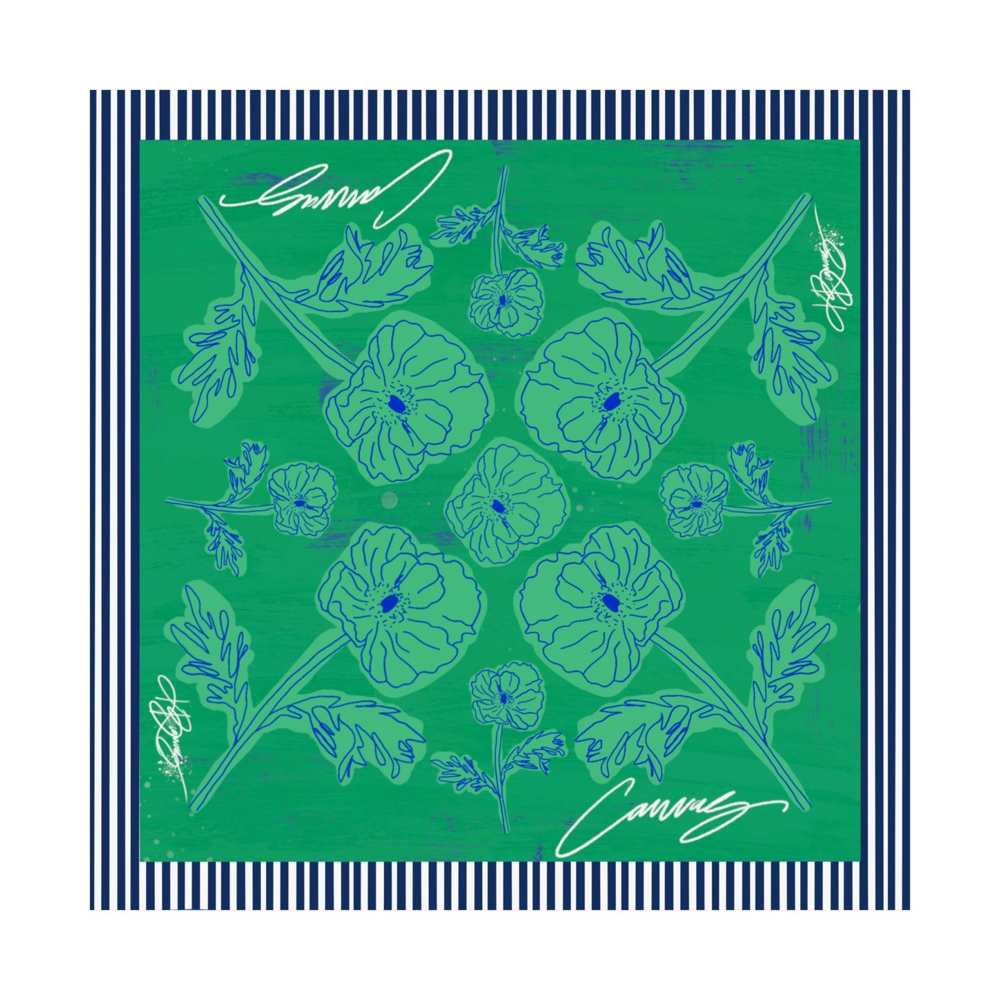 Flora Bloom Scarf Photo Print