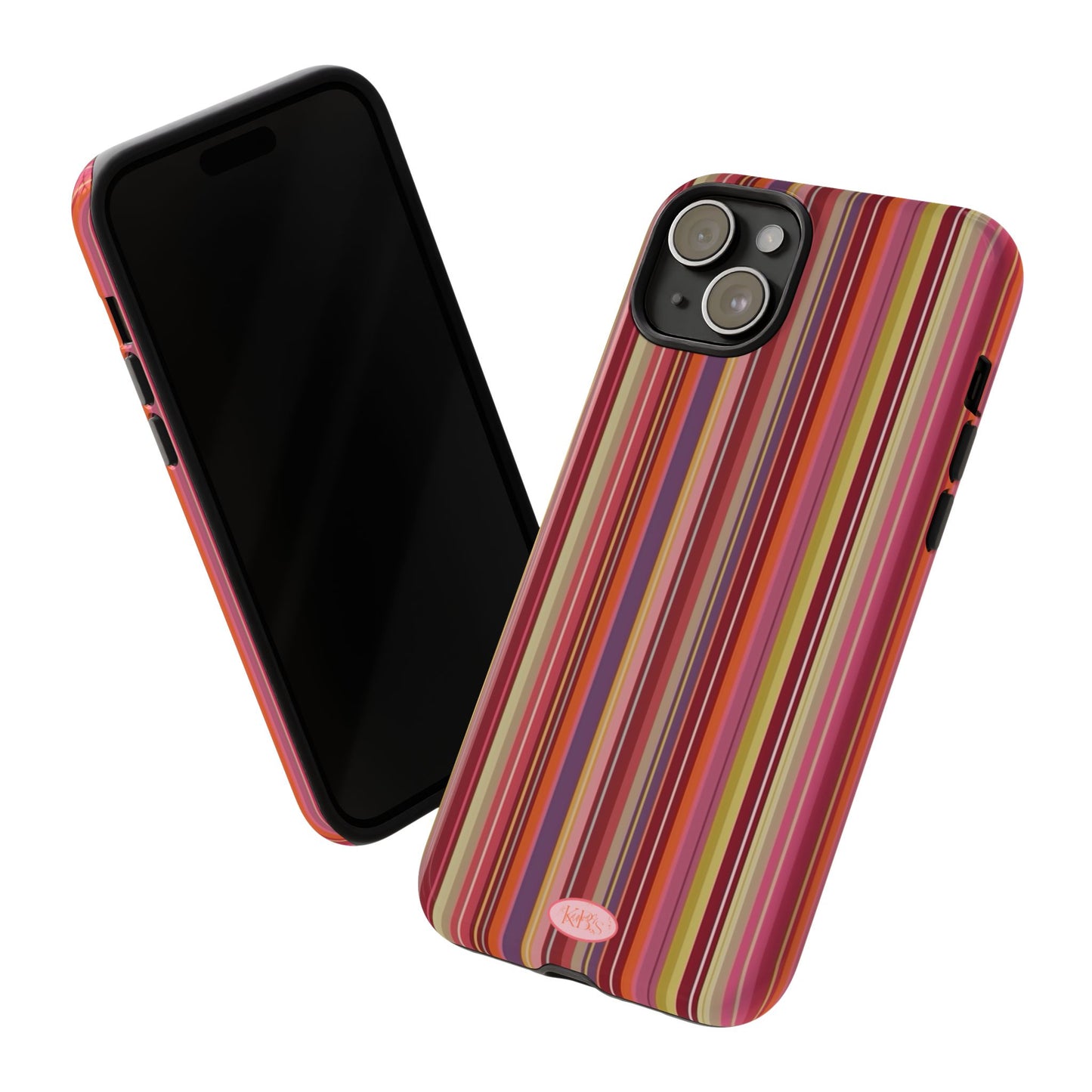 Colorful Striped Phone Case - Tough Cases