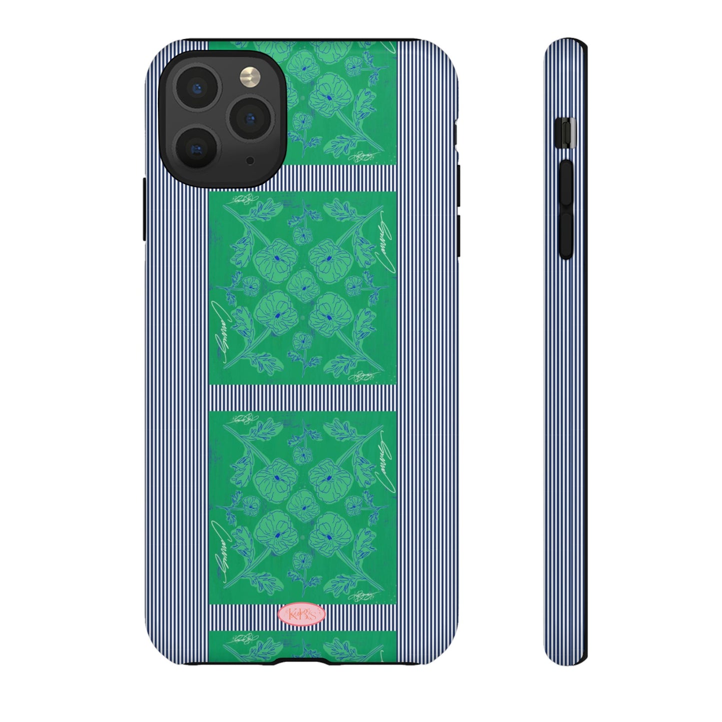 Flora Bloom Scarf Tough Case for iPhone