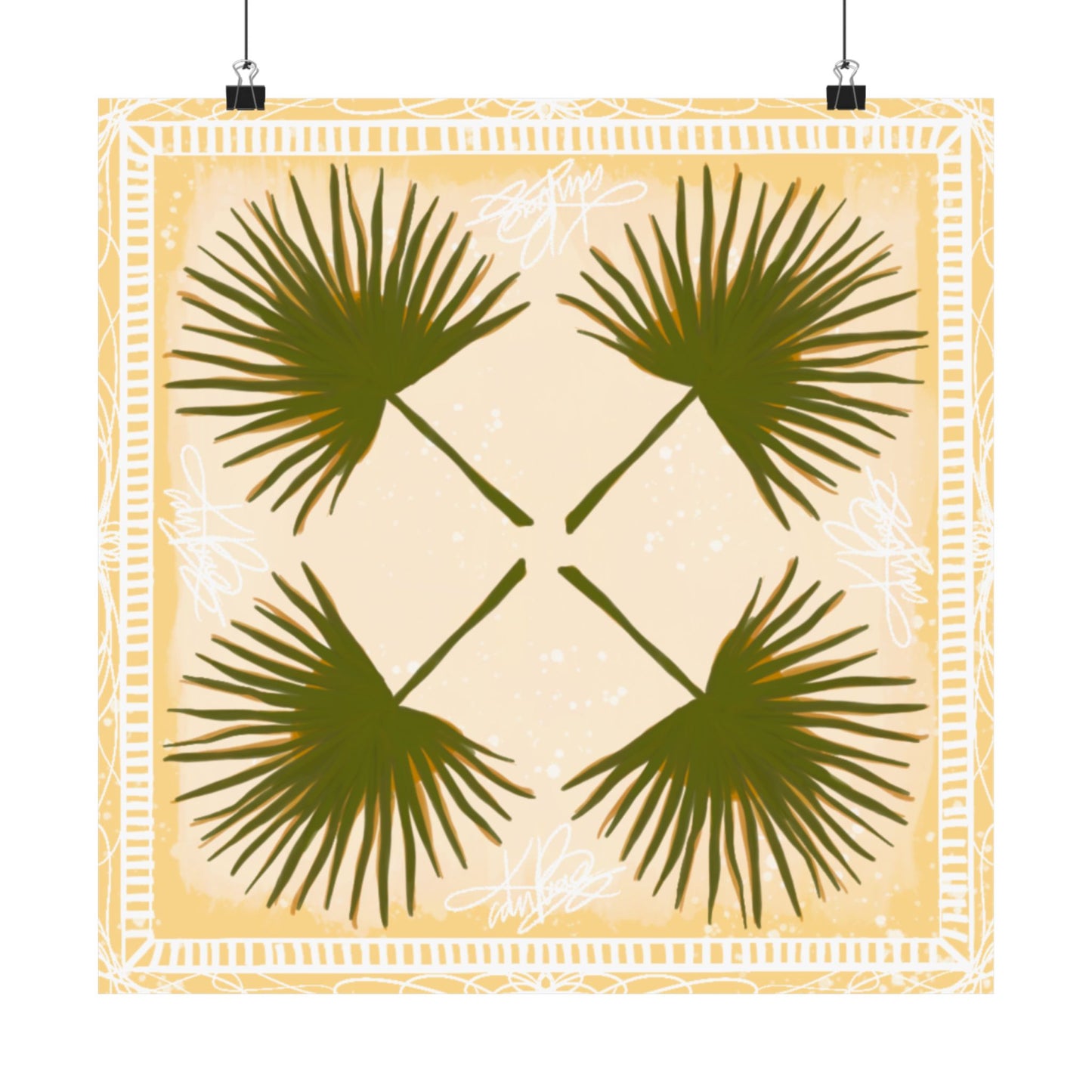 Palmè Scarf Photo Print