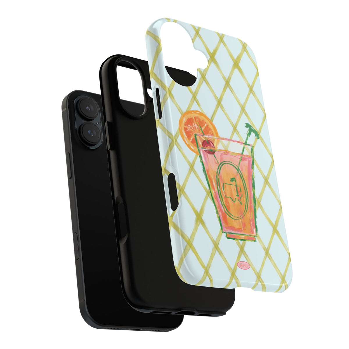Azalea Cocktail Tough Case for iPhone