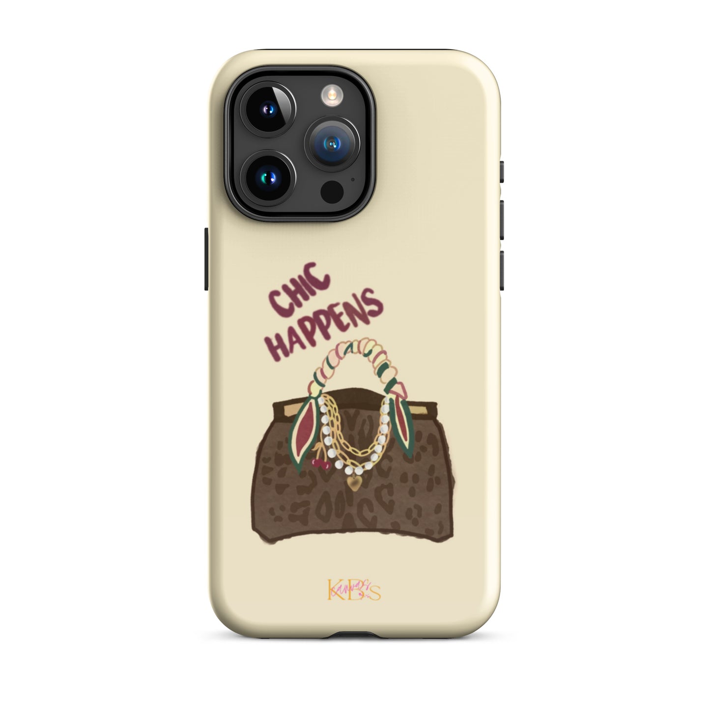 Chic Happens Tough Case for iPhone