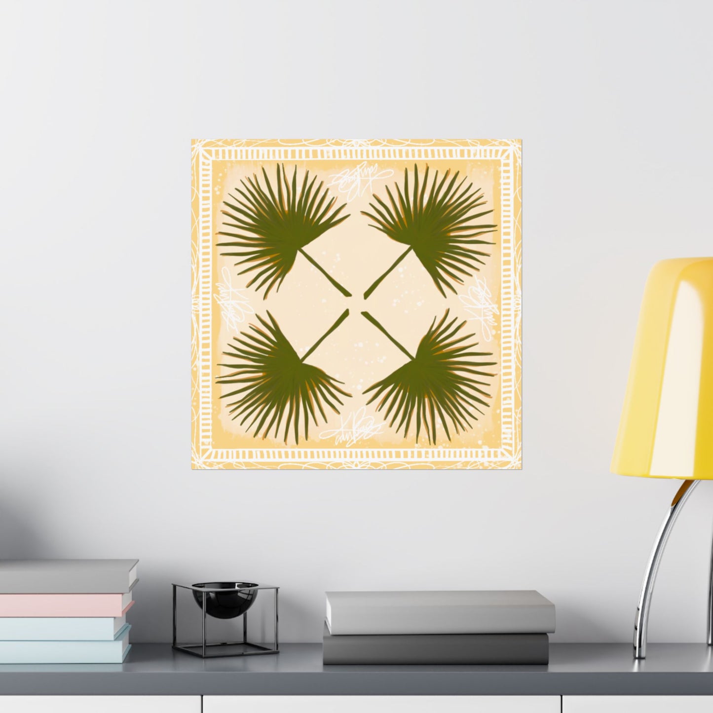 Palmè Scarf Photo Print