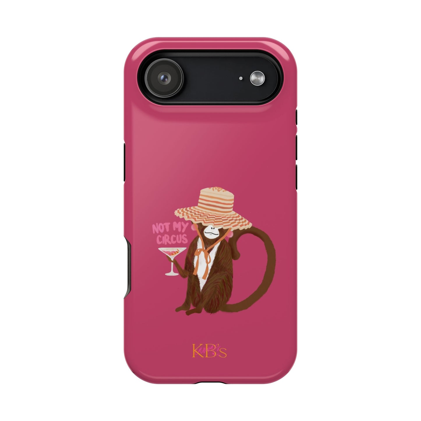 Not My Circus Mag Safe Case - Magenta