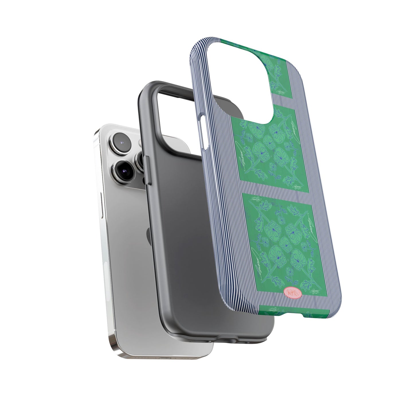 Flora Bloom Scarf Tough Case for iPhone