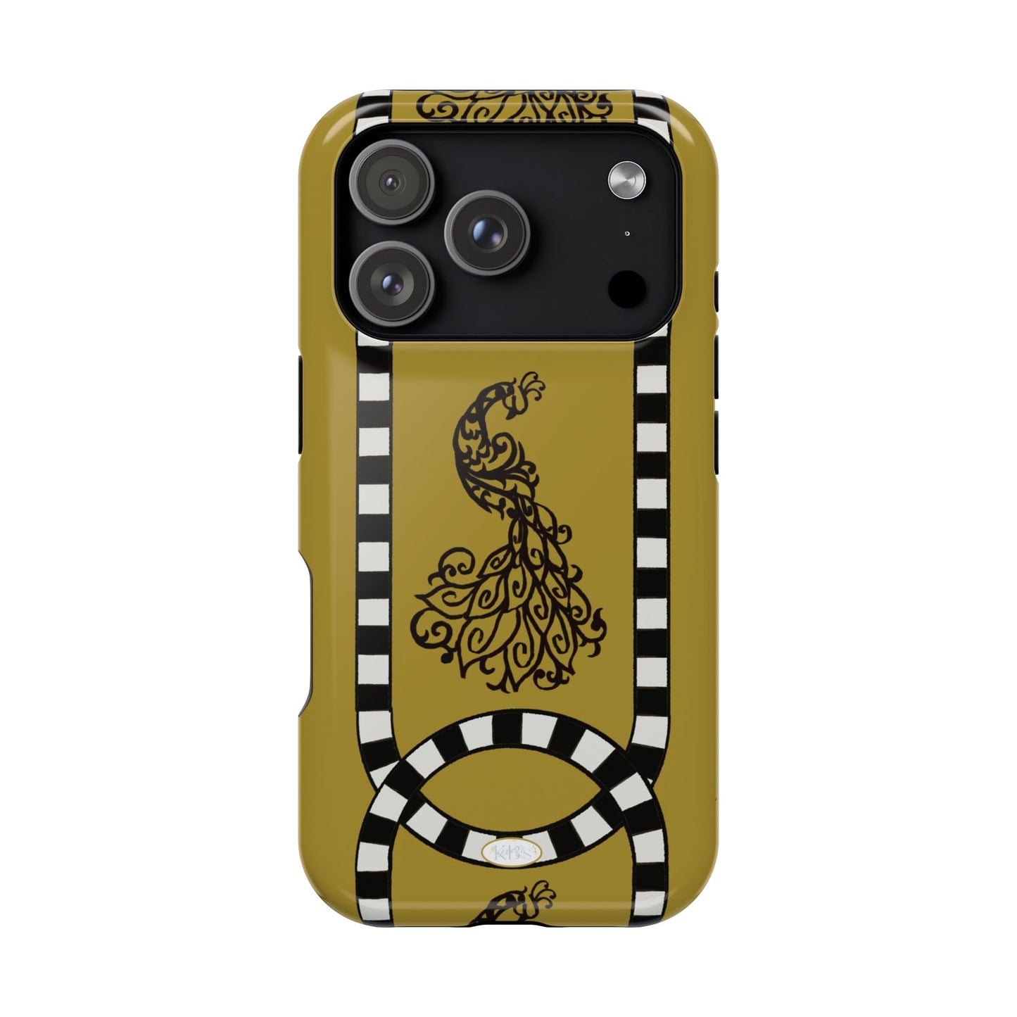 Feathered Stripe Mag Safe Case for iPhone