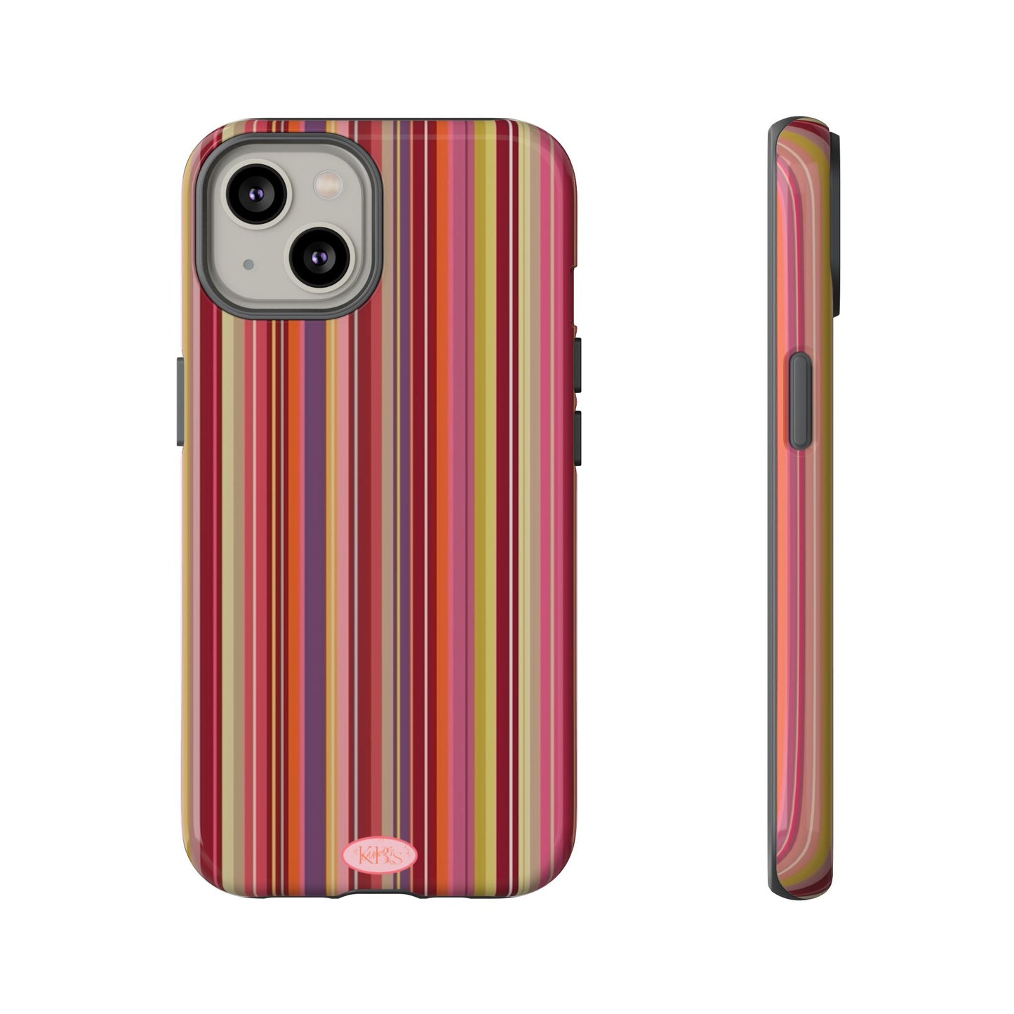 Colorful Striped Phone Case - Tough Cases