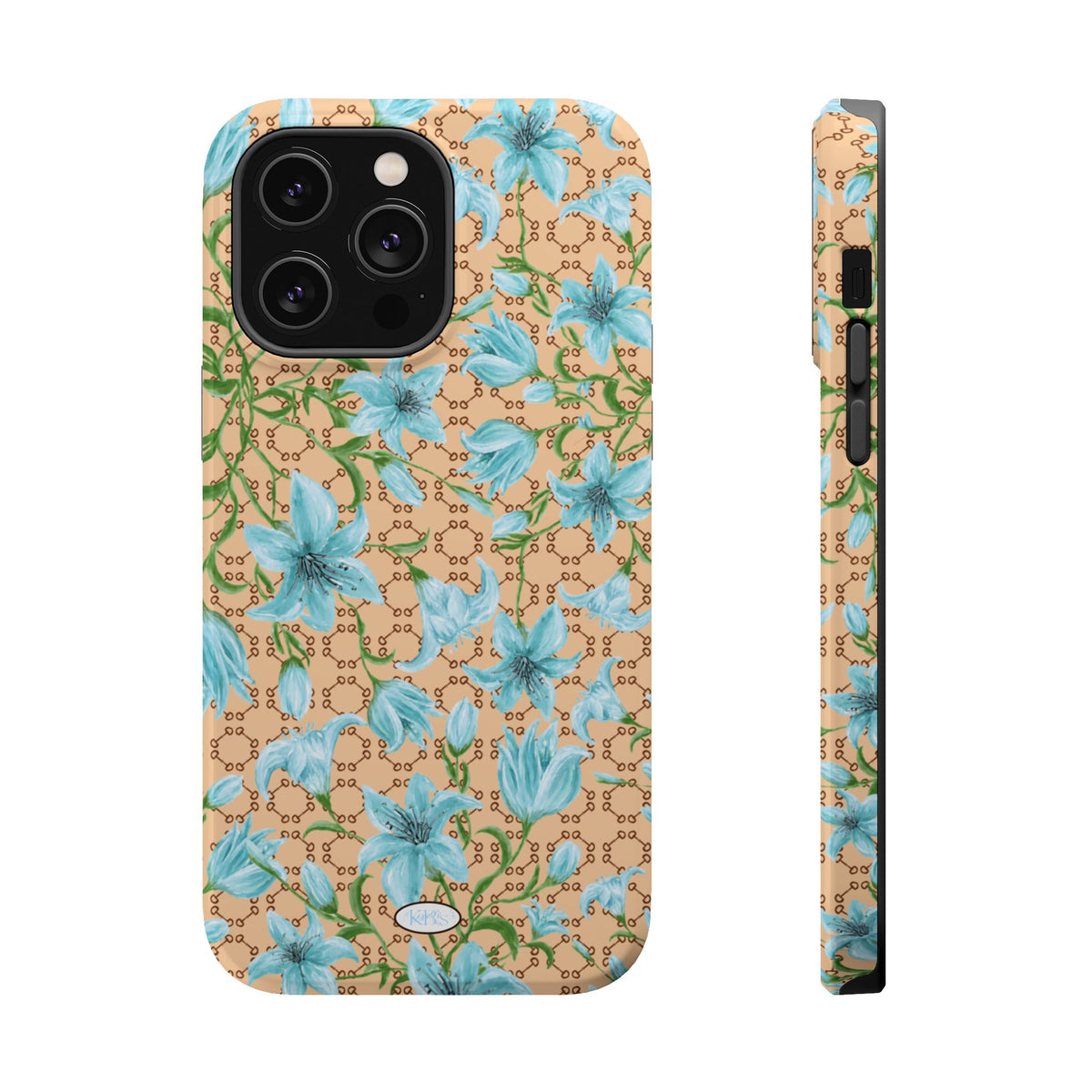 Horsebit Fleur Mag Safe Case for iPhone