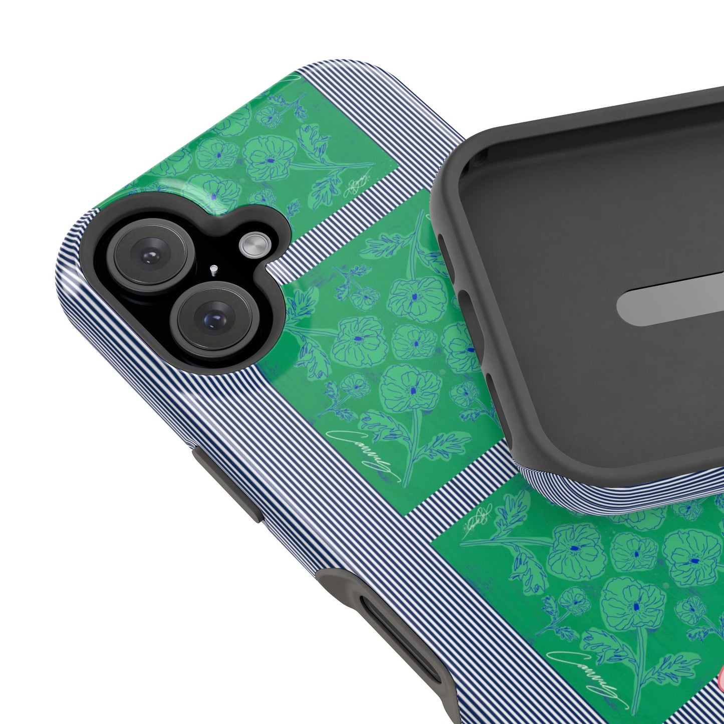 Flora Bloom Scarf Mag Safe Case for iPhone