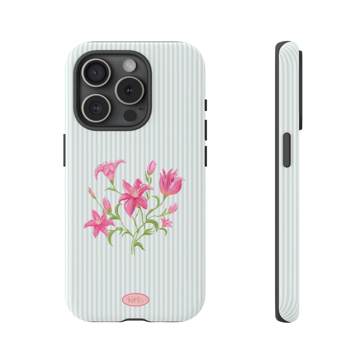 Lily Bloom Tough Case for iPhone - Blue