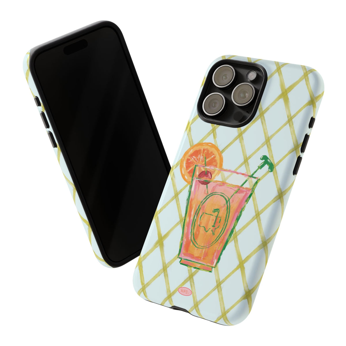 Azalea Cocktail Tough Case for iPhone